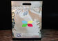 Transparent Plastic Aluminium Foil Packaging Bag With Zipper And Hole For Underwear