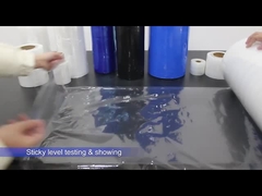 ฟิล์มพลาสติกใสจัมโบ้มินิ LLD บรรจุม้วนเคลือบฟิล์มยืดฟิล์มหดพลาสติกม้วน