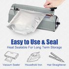 Hot Seal Customized Printed Mylar Zipper Bags Die Cut Plastic Bags For Food Storage