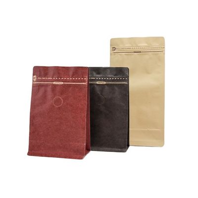 บรรจุภัณฑ์ชากาแฟ Ziplockk 70gm 100gm Mylar Roll Film ถุงกาแฟกระดาษคราฟท์